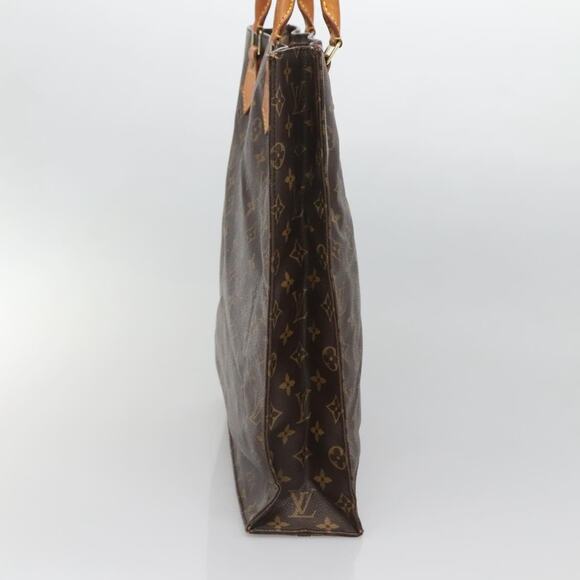 LOUIS VUITTON Monogram Sac Plat Hand Bag M51140 - Picture 4 of 16